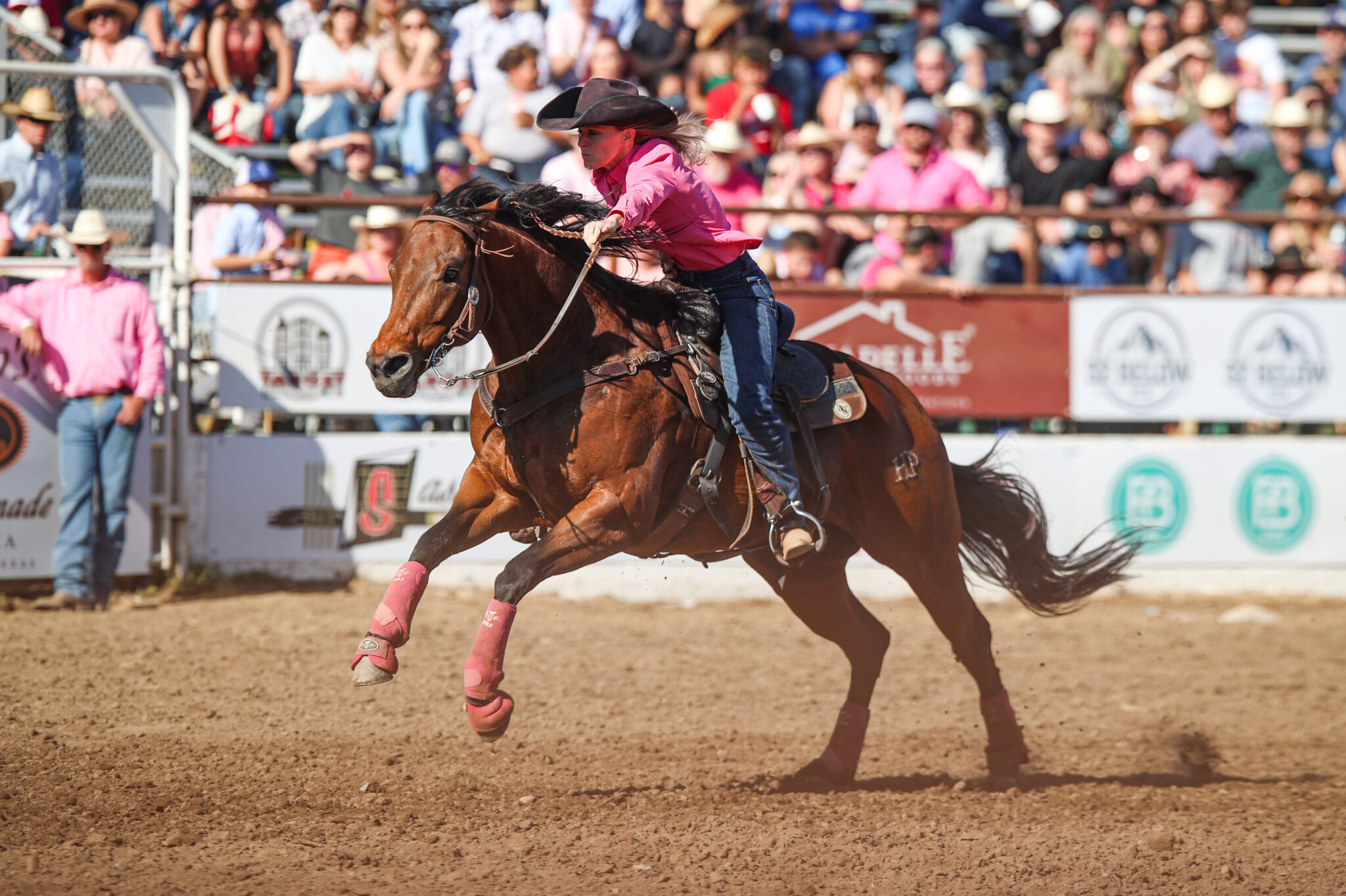 Dominant Duo: Wenda Johnson & Steal Money – San Angelo Rodeo